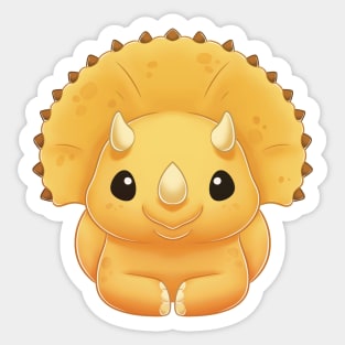 Cute Triceratops Sticker